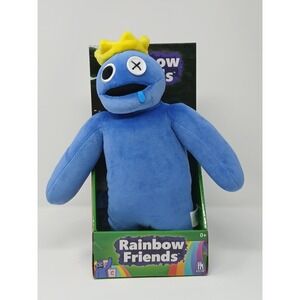 Rainbow Friends Blue Deluxe Plush 14" Phatmojo Brand New Officially Licensed